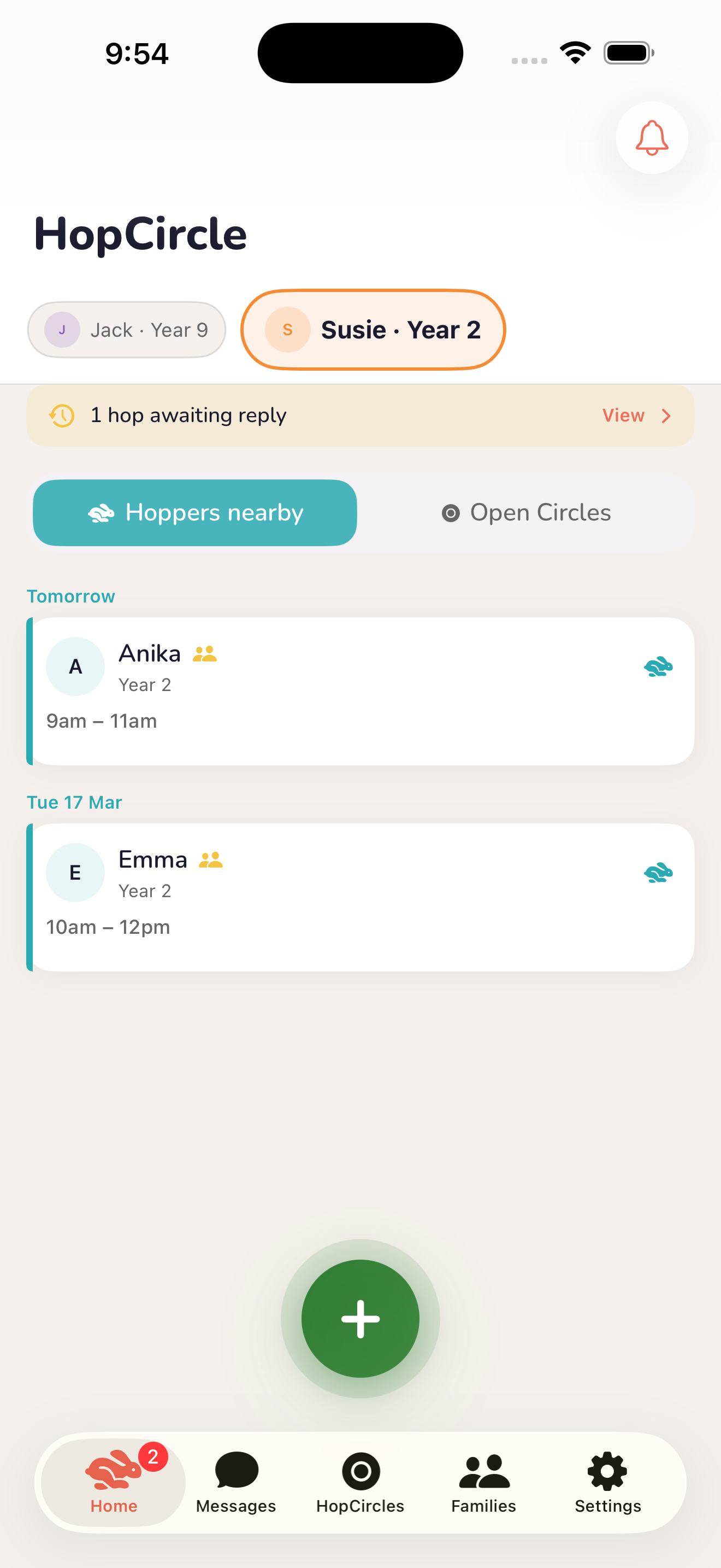Hoppers Nearby